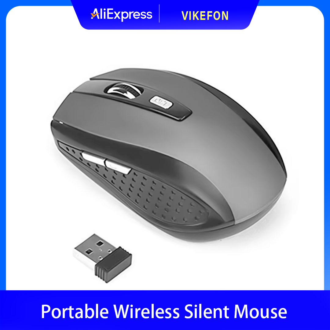 Laptop Mouse - Wireless Mouse Silent Mouse 2.4G Portable