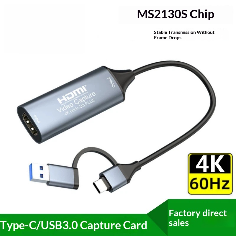 USB3.0 Video Capture Card 4K 6 - đánh giá và giá Hdmi Cable