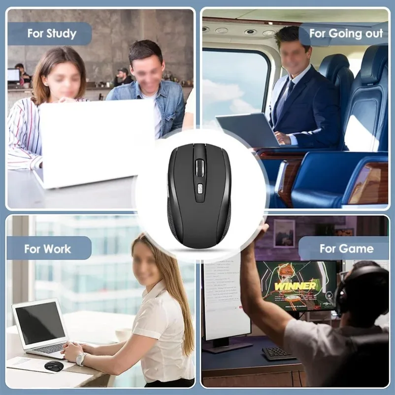 Wireless Mouse Silent Mouse 2. - đánh giá và giá Laptop Mouse