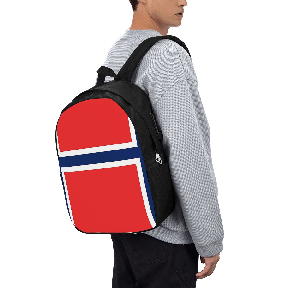 Norway Flag Backpack Travel No - đánh giá và giá Laptop Bag