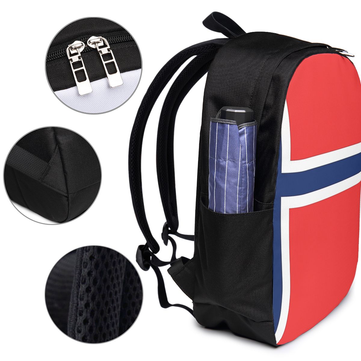 Norway Flag Backpack Travel No - đánh giá và giá Laptop Bag