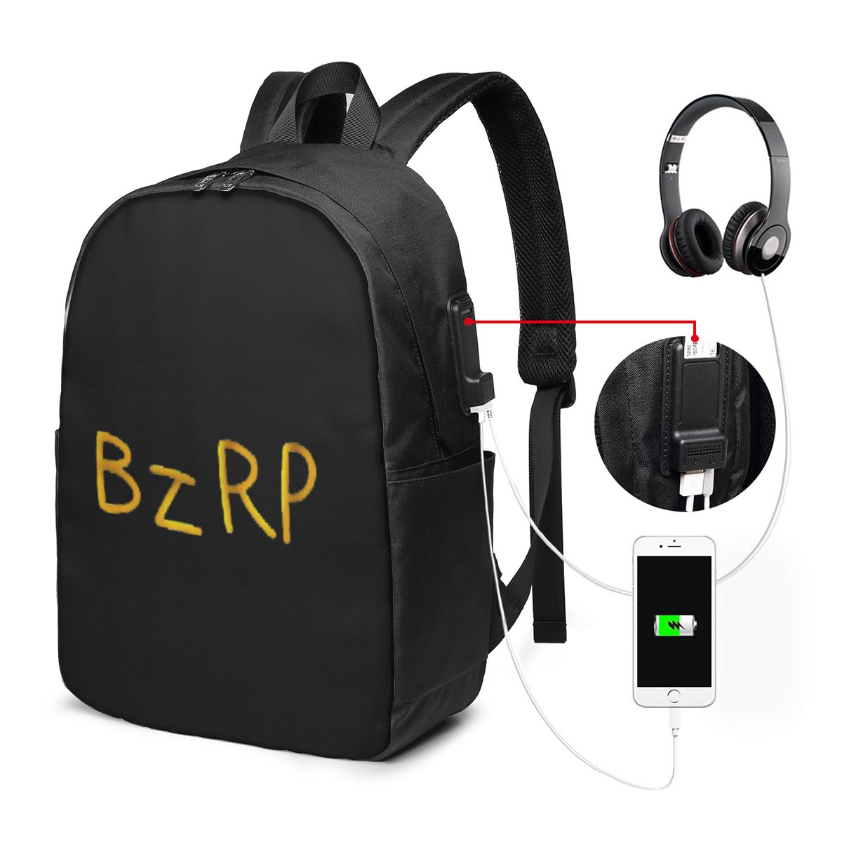 Bizarrap Cap (BZRP) Backpack T - đánh giá và giá Laptop Bag
