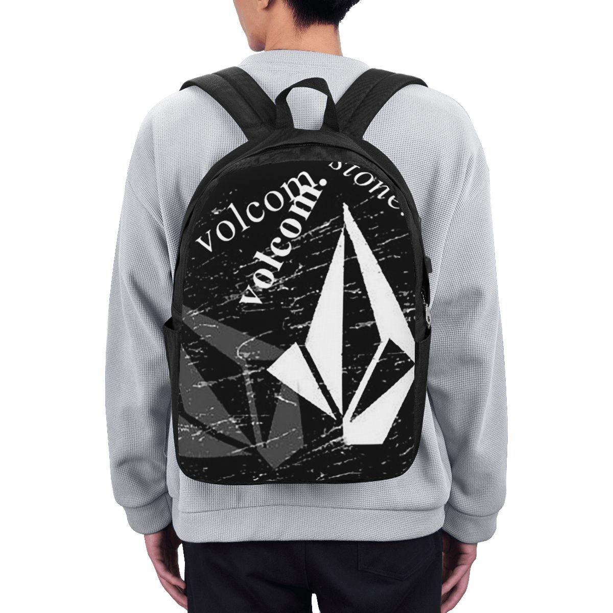 V-Volcom Logo Backpack Travel  - đánh giá và giá Laptop Bag