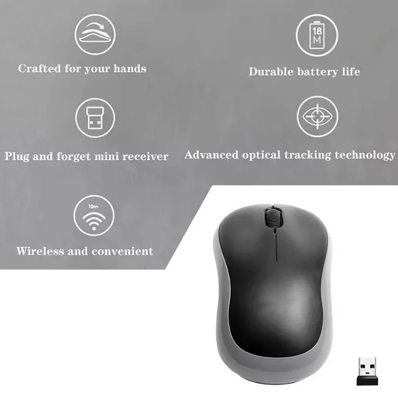 2027M185 Mini Wireless Mouse C - đánh giá và giá Laptop Mouse