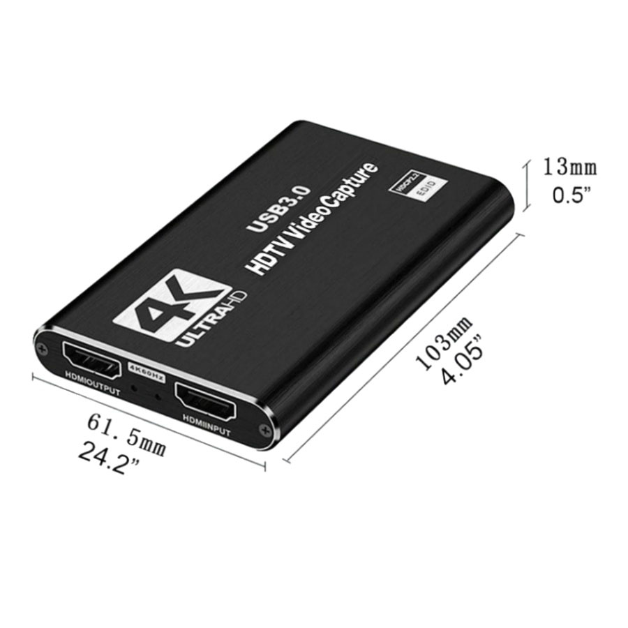 4K USB 3.0 Video Capture Card  - đánh giá và giá Hdmi Cable
