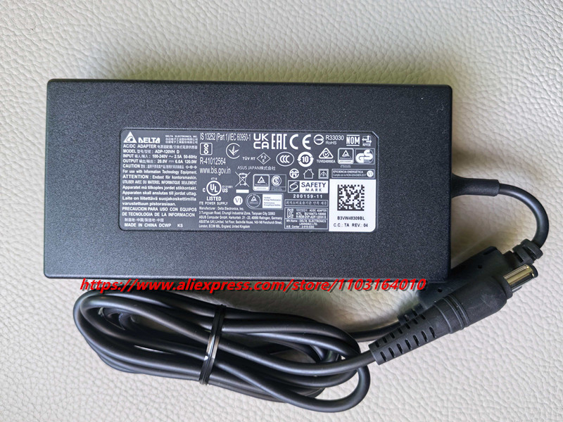 Genuine DELTA ADP-120VH D AC/D - đánh giá và giá Laptop Charger