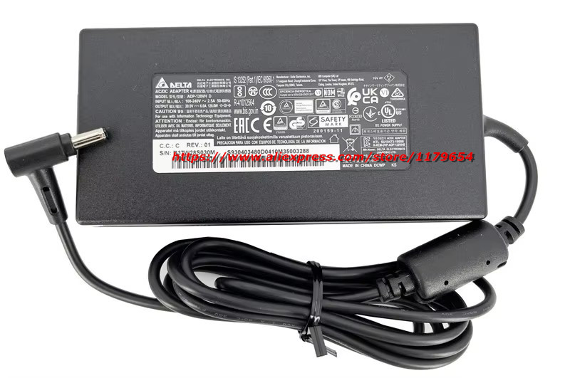 Genuine Delta ADP-120VH D 20V  - đánh giá và giá Laptop Charger