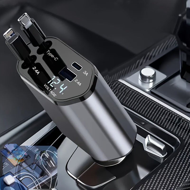 4 In 1 Fast Car Phone Charger, - đánh giá và giá Usb C Hub