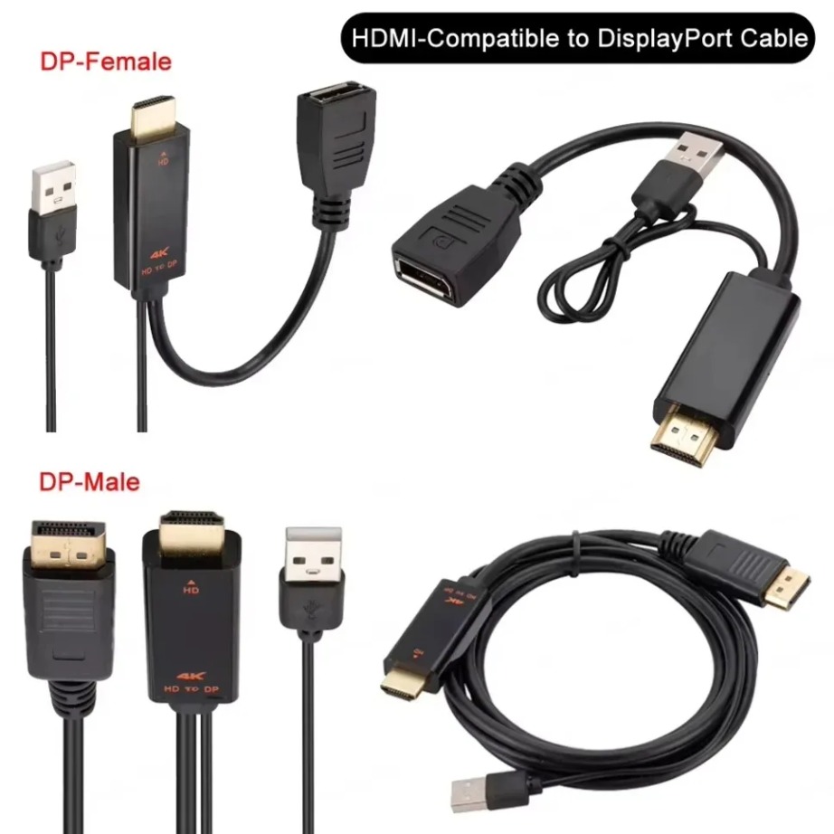 HDMI-Compatible to DisplayPort - đánh giá và giá Usb Hub