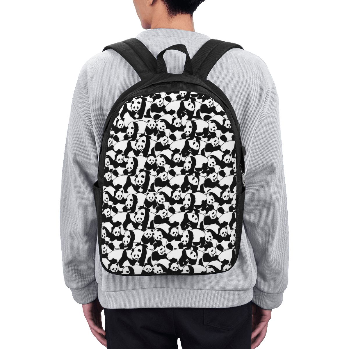 Panda Pattern Backpack Travel  - đánh giá và giá Laptop Bag