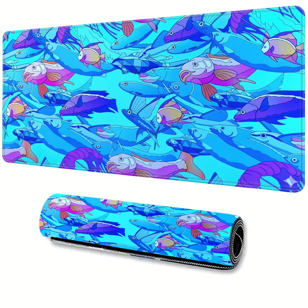 HD Printing Fish Rubber Mouse  - đánh giá và giá Laptop Original Accessories