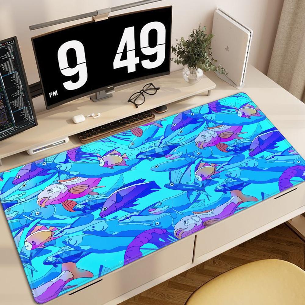 HD Printing Fish Rubber Mouse  - đánh giá và giá Laptop Original Accessories