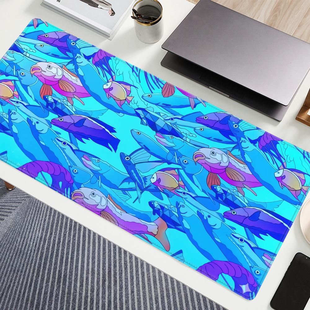 HD Printing Fish Rubber Mouse  - đánh giá và giá Laptop Original Accessories